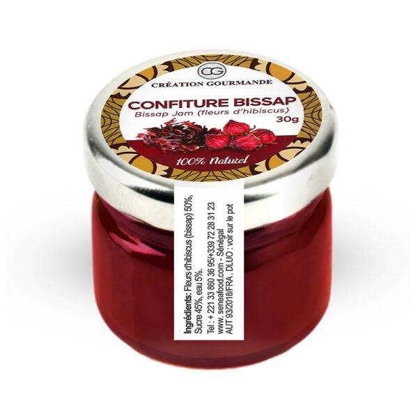 Confiture Hibiscus (Bissap) 30G