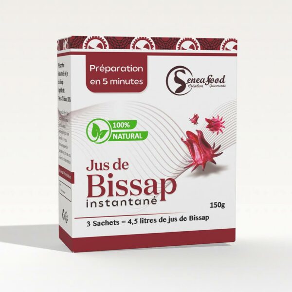 Bissap rouge instantané 150G – Image 3