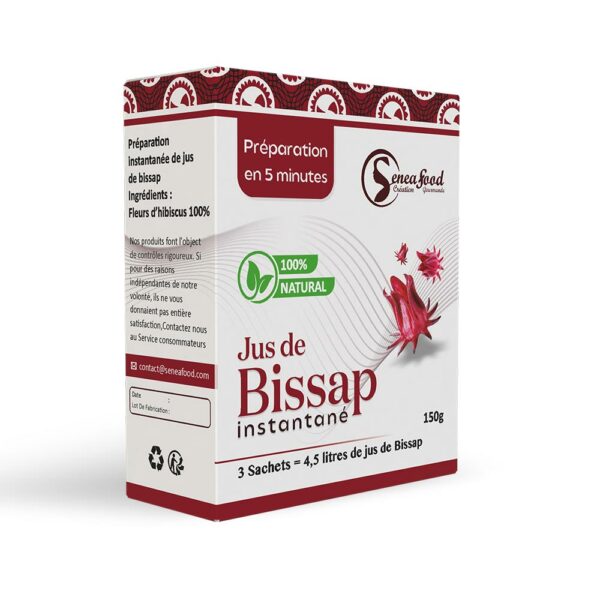 Bissap rouge instantané 150G – Image 2