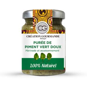 Purée de piment vert 100G